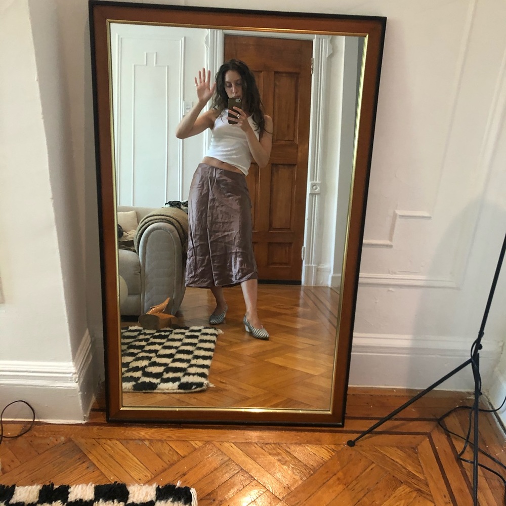 Vince washable slip skirt!